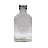 Бутылка стеклянная «Фляжка» с пробкой, 100 мл