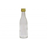 Бутылка стеклянная «Миньон» с пробкой, 50 мл