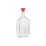 Бутылка стеклянная «Магарычок» с пробкой, 1,2 л